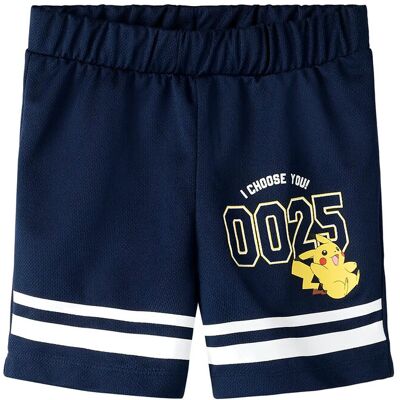 name it Nmmmic Pokemon Long Poly Shorts Sky 104 Navy 104 name it Nmmmic Pokemon Long Poly Shorts Sky 104 Navy 104