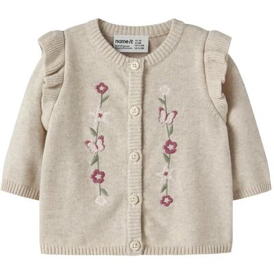 name it Nbfflowers Ls Knit Card 86 Beige 86 name it Nbfflowers Ls Knit Card 86 Beige 86