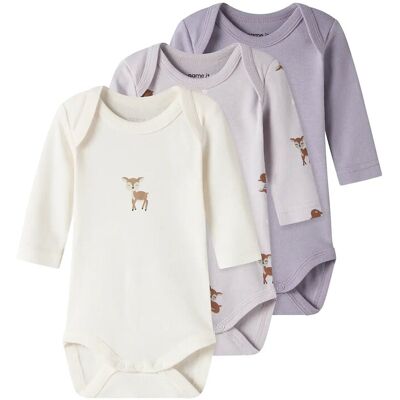 name it Nbfbody 3P Ls Lilac Marble Deer Noos 50 Purple 50 name it Nbfbody 3P Ls Lilac Marble Deer Noos 50 Purple 50