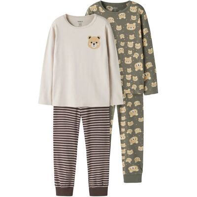 name it Nmmnightset 2P Aop Noos 86-92 Khaki 86-92 name it Nmmnightset 2P Aop Noos 86-92 Khaki 86-92