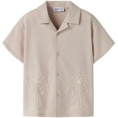 name it Nkmholti Ss Nreg Shirt 134-140 Cream 134-140 name it Nkmholti Ss Nreg Shirt 134-140 Cream 134-140