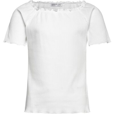 name it Nkfhorto Ss Slim Top 122-128 White 122-128 name it Nkfhorto Ss Slim Top 122-128 White 122-128