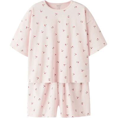 name it Nkfnightset Boxy Cherry Noos 134-140 Pink 134-140 name it Nkfnightset Boxy Cherry Noos 134-140 Pink 134-140