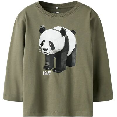 name it Nmmsalan Ls Nreg Top 104 Khaki 104 name it Nmmsalan Ls Nreg Top 104 Khaki 104
