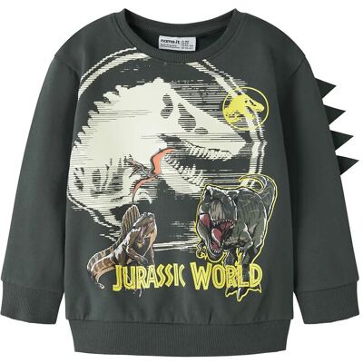 name it Nmmjal Jurassic Nreg Sweat Bru Noos Sky 116 Khaki 116 name it Nmmjal Jurassic Nreg Sweat Bru Noos Sky 116 Khaki 116