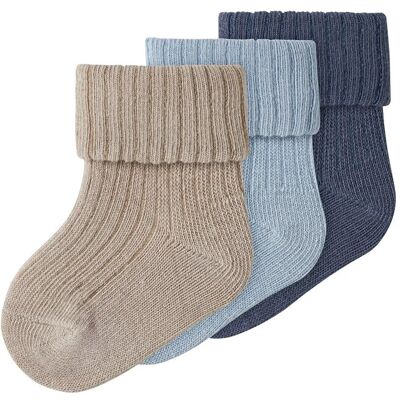 name it Nbmnobbu 3P Sock 62-68 Beige 62-68 name it Nbmnobbu 3P Sock 62-68 Beige 62-68