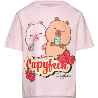 name it Nkfabbi Capybara Ss Nreg Top Lnoos Sky 134-140 Pink 134-140 name it Nkfabbi Capybara Ss Nreg Top Lnoos Sky 134-140 Pink 134-140