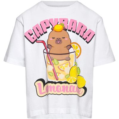 name it Nkfabina Capybara Ss Nreg Top Lnoos Sky 134-140 White 134-140 name it Nkfabina Capybara Ss Nreg Top Lnoos Sky 134-140 White 134-140