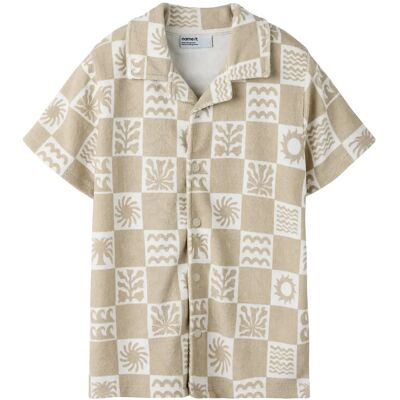 name it Nkmherwin Ss Terry Shirt 134-140 Beige 134-140 name it Nkmherwin Ss Terry Shirt 134-140 Beige 134-140