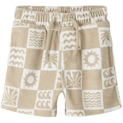 name it Nmmherwin Terry Shorts 104 Beige 104 name it Nmmherwin Terry Shorts 104 Beige 104