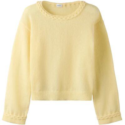 name it Nkfdallisy Ls Knit 134-140 Yellow 134-140 name it Nkfdallisy Ls Knit 134-140 Yellow 134-140