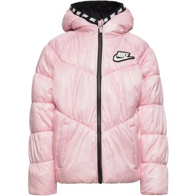 Nike Chevron Solid Puffer Jacket 110-116 Pink 110-116 Nike Chevron Solid Puffer Jacket 110-116 Pink 110-116