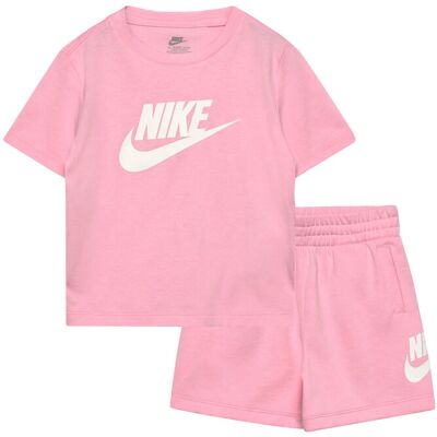 Nike Club Tee & Short Set 110/116 Pink 110/116 Nike Club Tee & Short Set 110/116 Pink 110/116