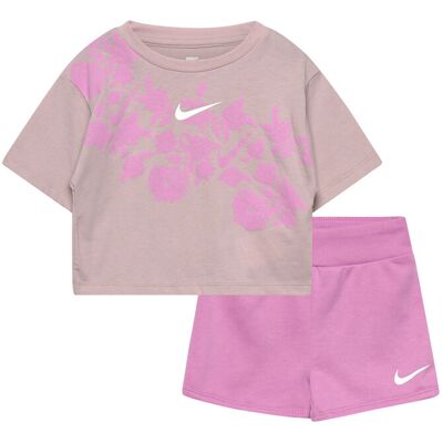 Nike Knit Short Set 110/116 Pink 110/116 Nike Knit Short Set 110/116 Pink 110/116