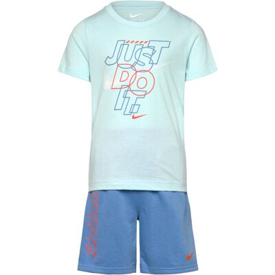 Nike Knit Short Set 116/122 Blue 116/122 Nike Knit Short Set 116/122 Blue 116/122