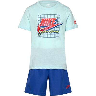 Nike Sportswear Taffeta Short Set 116/122 Grey 116/122 Nike Sportswear Taffeta Short Set 116/122 Grey 116/122