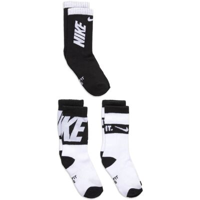 Nike Crew Sock 3Pk 104/110 Patterned 104/110 Nike Crew Sock 3Pk 104/110 Patterned 104/110