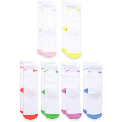 Nike Crew Sock 6Pk 104/110 Patterned 104/110 Nike Crew Sock 6Pk 104/110 Patterned 104/110