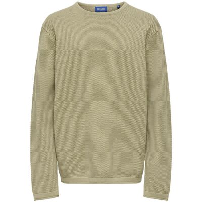 ONLY & SONS Osjpanter Reg Crew Knit Noos 134-140 Beige 134-140 ONLY & SONS Osjpanter Reg Crew Knit Noos 134-140 Beige 134-140