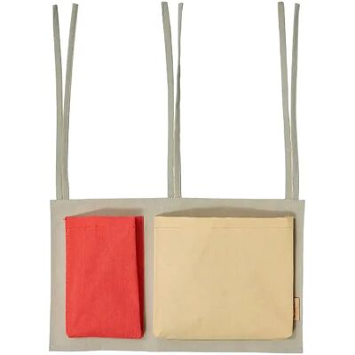 OYOY MINI Saga Bed Storage 24X40X2CM Red 24X40X2CM OYOY MINI Saga Bed Storage 24X40X2CM Red 24X40X2CM