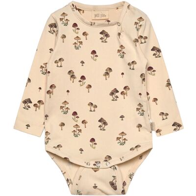 Petit Piao Body L/S Printed 86 Beige 86 Petit Piao Body L/S Printed 86 Beige 86