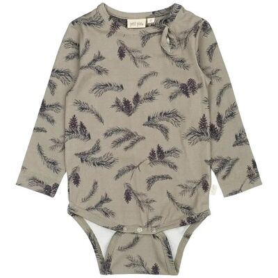 Petit Piao Body L/S Printed 62 Khaki 62 Petit Piao Body L/S Printed 62 Khaki 62