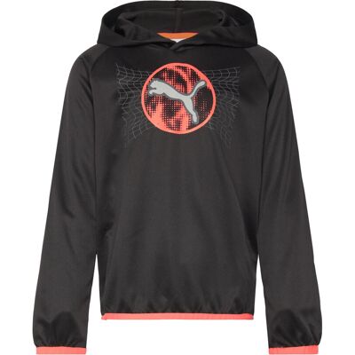 PUMA Active Sports Lightweight Poly Hoodie B 116 Black 116 PUMA Active Sports Lightweight Poly Hoodie B 116 Black 116