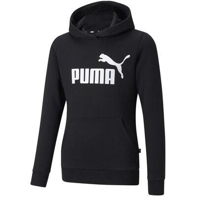 PUMA Ess Logo Hoodie Fl G 110 Black 110 PUMA Ess Logo Hoodie Fl G 110 Black 110