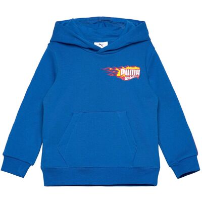 Puma X Hot Wheels Graphic Hoodie Tr 104 Blue 104 Puma X Hot Wheels Graphic Hoodie Tr 104 Blue 104