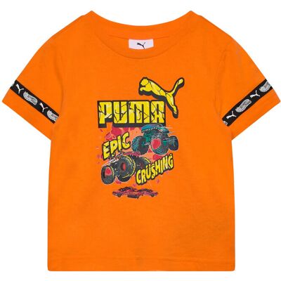 Puma X Hot Wheels Graphic Tee 98 Orange 98 Puma X Hot Wheels Graphic Tee 98 Orange 98