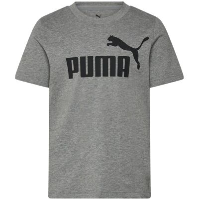 PUMA Ess No. 1 Logo Tee B 140 Grey 140 PUMA Ess No. 1 Logo Tee B 140 Grey 140