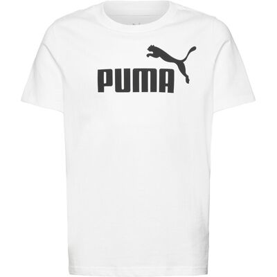 PUMA Ess No. 1 Logo Tee B 176 White 176 PUMA Ess No. 1 Logo Tee B 176 White 176