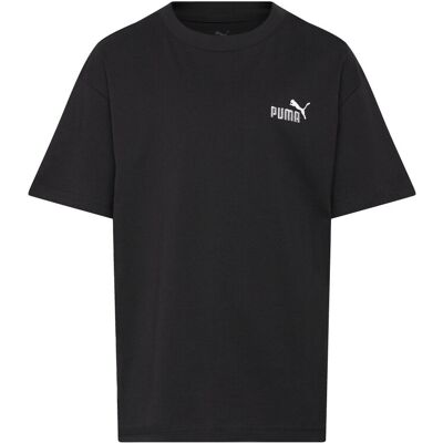 PUMA Ess Small No. 1 Logo Relaxed Tee B 152 Black 152 PUMA Ess Small No. 1 Logo Relaxed Tee B 152 Black 152
