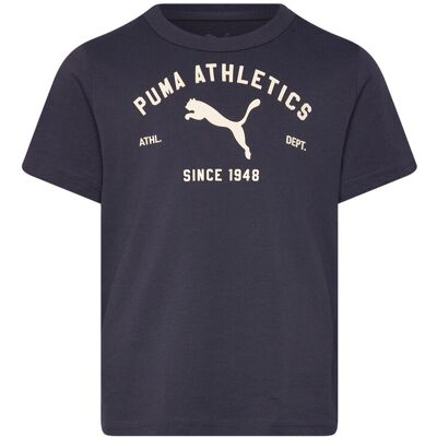 Puma Class Graphic Tee B 164 Navy 164 Puma Class Graphic Tee B 164 Navy 164
