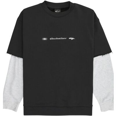 Quiksilver Openbar Crew Youth 10 Black 10 Quiksilver Openbar Crew Youth 10 Black 10