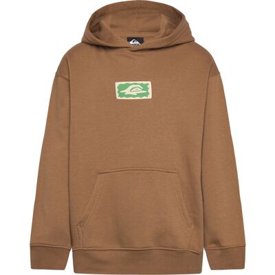 Quiksilver Graphic Hero Hoodie Youth 128 Brown 128 Quiksilver Graphic Hero Hoodie Youth 128 Brown 128