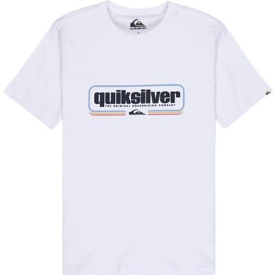 Quiksilver Ev Box Shaped Ss Youth 10 White 10 Quiksilver Ev Box Shaped Ss Youth 10 White 10