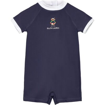Ralph Lauren Baby Performance Rash Guard Shortall 3/6 Navy 3/6 Ralph Lauren Baby Performance Rash Guard Shortall 3/6 Navy 3/6
