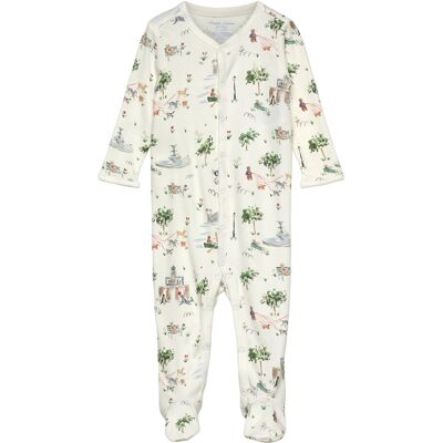 Ralph Lauren Baby Rl Baby X Riley Sheehey Cotton Coverall 53-60 Cream 53-60 Ralph Lauren Baby Rl Baby X Riley Sheehey Cotton Coverall 53-60 Cream 53-60