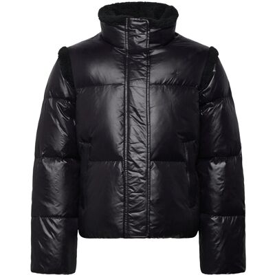 Ralph Lauren Kids Teddy Fleece–Trim Down Boxy Jacket 132-140 Black 132-140 Ralph Lauren Kids Teddy Fleece–Trim Down Boxy Jacket 132-140 Black 132-140