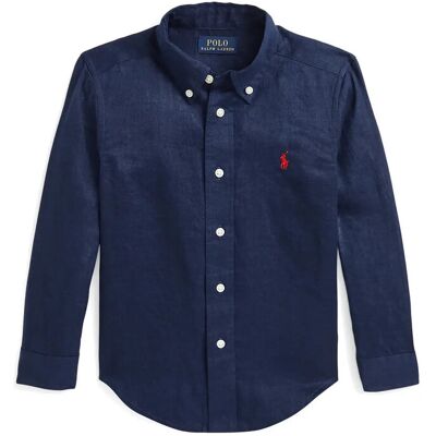 Ralph Lauren Kids 17/1 Pd Linen V1-Clbdppc-Si-Sps 94-100 Blue 94-100 Ralph Lauren Kids 17/1 Pd Linen V1-Clbdppc-Si-Sps 94-100 Blue 94-100
