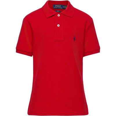Ralph Lauren Kids Slim Fit Cotton Mesh Polo Shirt 138-149 Red 138-149 Ralph Lauren Kids Slim Fit Cotton Mesh Polo Shirt 138-149 Red 138-149