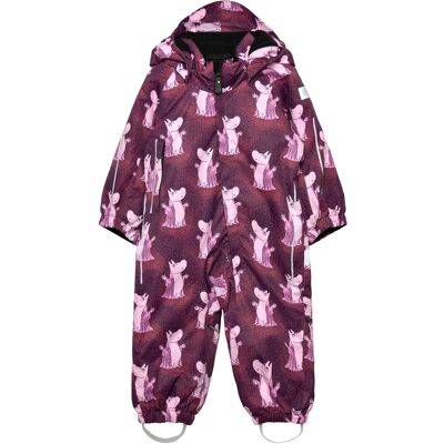 Reima tec Winter Overall, Moomin Lyster 86 Purple 86 Reima tec Winter Overall, Moomin Lyster 86 Purple 86