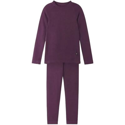 Reima Wool Base Layer Set, Taitoa 80 Purple 80 Reima Wool Base Layer Set, Taitoa 80 Purple 80