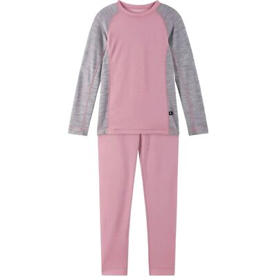 Reima Wool Base Layer Set, Taitoa 80 Pink 80 Reima Wool Base Layer Set, Taitoa 80 Pink 80