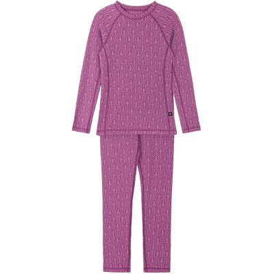 Reima Wool Base Layer Set, Taival 80 Purple 80 Reima Wool Base Layer Set, Taival 80 Purple 80