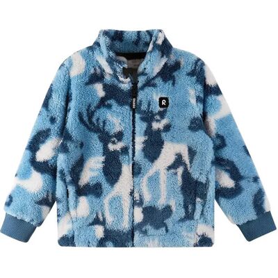 Reima Fleece Sweater, Turkkinen 134 Blue 134 Reima Fleece Sweater, Turkkinen 134 Blue 134