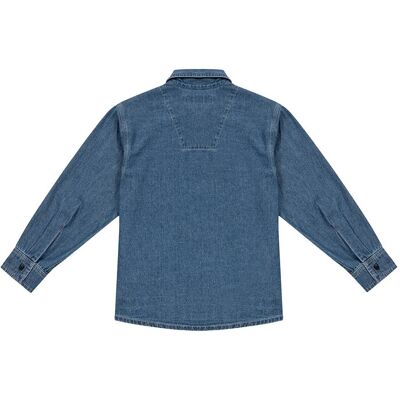 Replay Over Canvas Shirt 12 A Blue 12 A Replay Over Canvas Shirt 12 A Blue 12 A