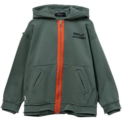 Replay Fleece Jumper 8 A Green 8 A Replay Fleece Jumper 8 A Green 8 A