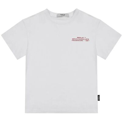 Replay Over Basics Jersey T-Shirt White 8 A White 8 A Replay Over Basics Jersey T-Shirt White 8 A White 8 A
